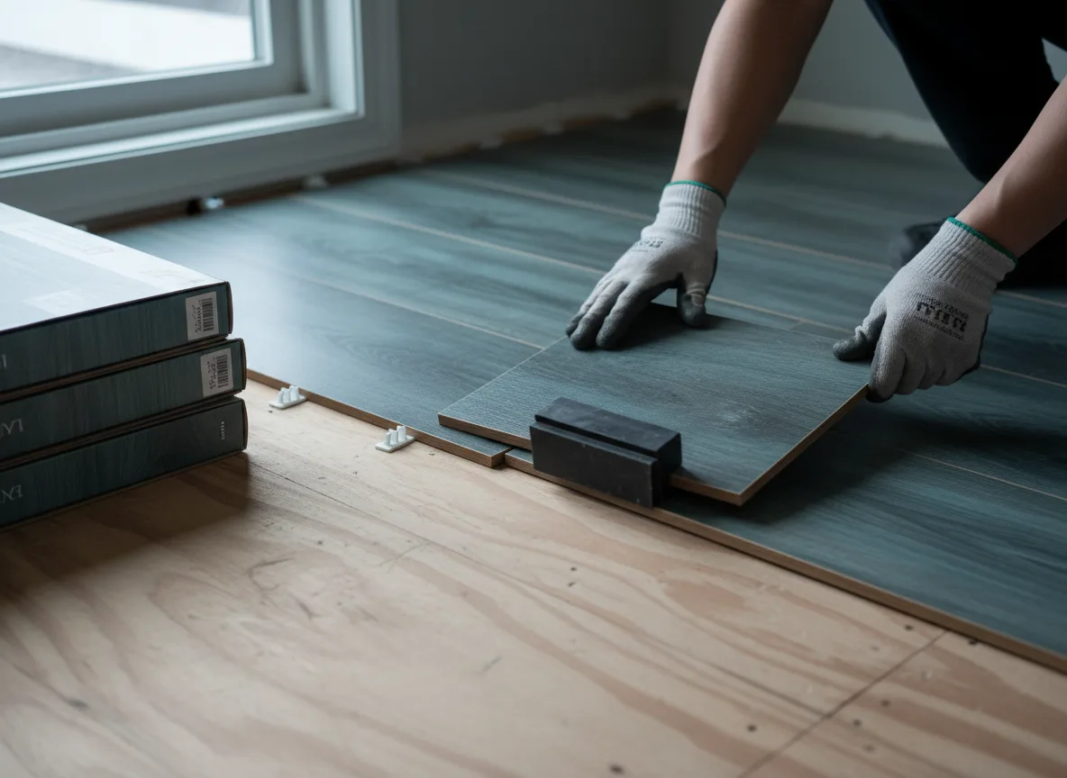 Luxury Vinyl Plank Installation company in Ridgeway, IA